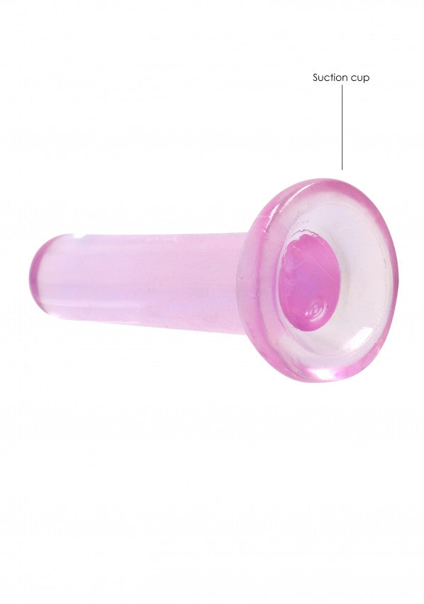 Dildo rosa con ventosa Non Realistic Dildo Suction Cup -13,5 cm