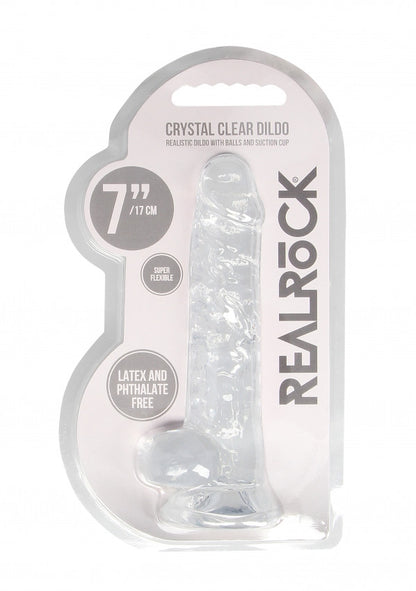 Pene finto con ventosa Realistic Dildo with Balls 17 cm
