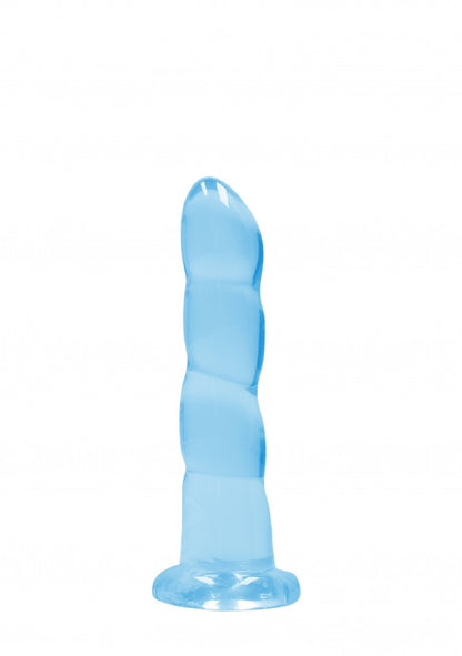 Dildo blu con ventosa Non Realistic Dildo Suction Cup -17 cm