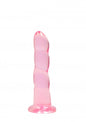 Dildo rosa con ventosa Non Realistic Dildo Suction Cup -  17 cm