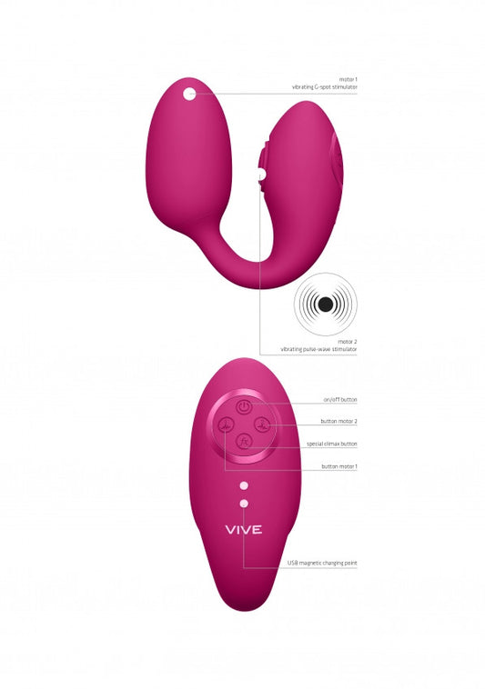 Stimolatore vaginale Aika - Pink