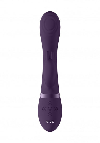 Vibratore Rabbit Cato Pulse G-spot Viola