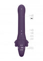 Vibratore indossabile senza cintura Satu - Purple