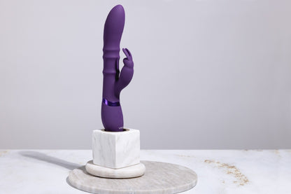 Vibratore vaginale rabbit Stimulating Rings, Vibrating G-Spot Rabbit Purple