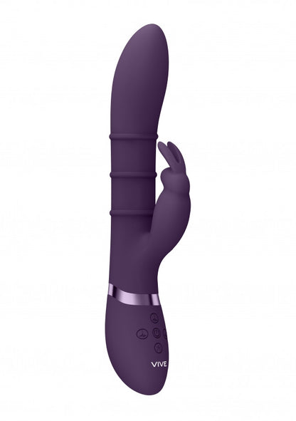 Vibratore vaginale rabbit Stimulating Rings, Vibrating G-Spot Rabbit Purple