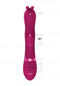 Vibratore vaginale rabbit Triple Action Vibrating Rabbit with PulseWave Shaft Pink