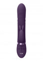Vibratore vaginale rabbit Vibrating and Rotating Beads, G-Spot Rabbit Purple
