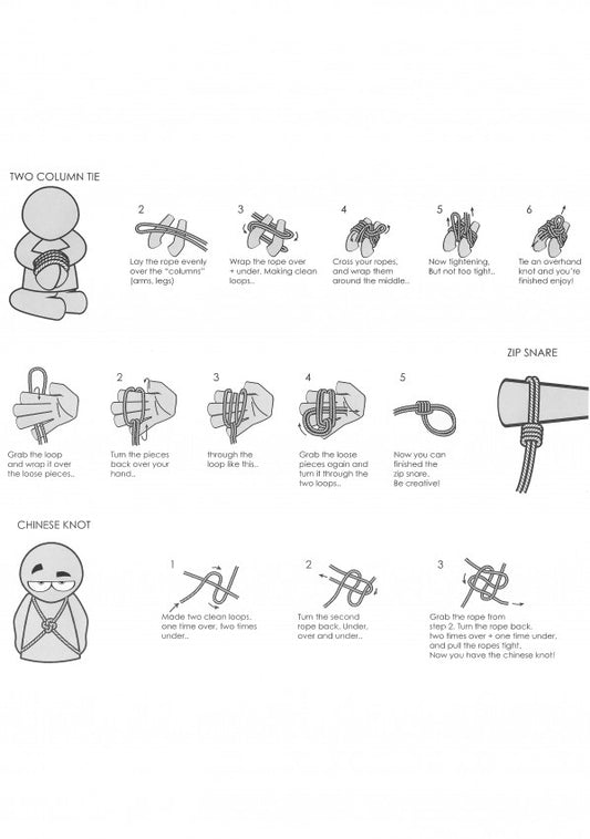 Corda per shibari Ouch - Bondage Rope - 100 Meters - Black