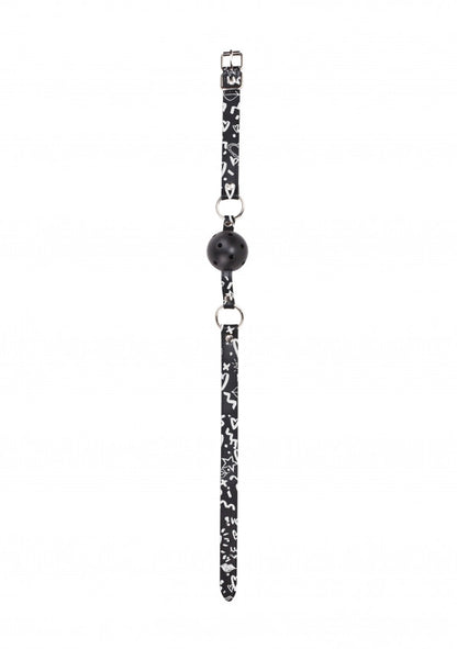 Morso Breatheable Ball Gag - Love Street Art Fasion - Black