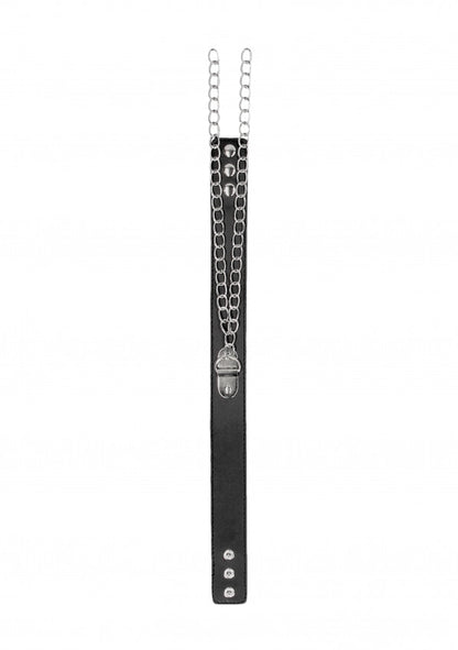 Collare con polsini Bonded Leather Collar With Hand Cuffs