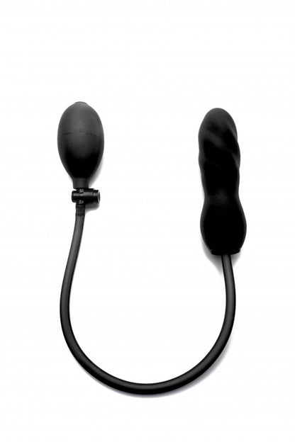 Fallo gonfiabile Inflatable Silicone Twist - Black