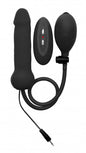 Vibratore gonfiabile Inflatable Vibrating Silicone Dong - Black