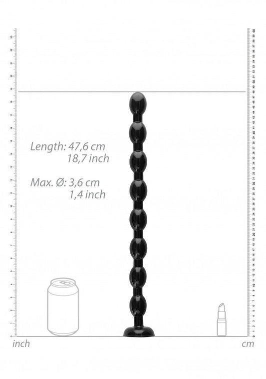 Fallo anale a sfere Ass Snake Beaded Dildo