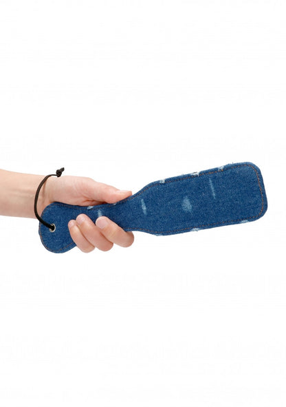 Sculacciatore Denim Paddle Roughend Denim Style Blue