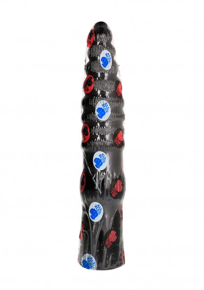 dildo all black fallo 36 cm nero