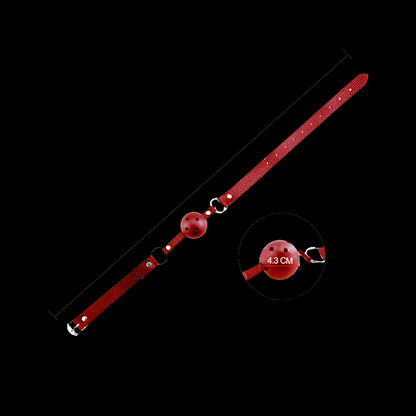 Morso bondage Discretion red