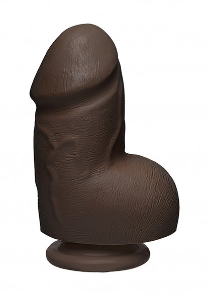 Dildo grosso cioccolato dual density Fat D + Balls ULTRASKYN