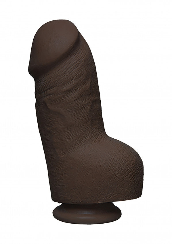 Dildo grosso cioccolato dual density Fat D + Balls FIRMSKYN - 8