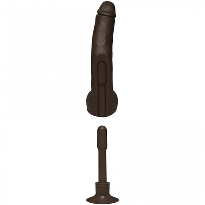 Vibratore realistico Safaree Samuels Anaconda Vibrating Cock 12 / 30 cm Chocolate