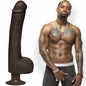 Vibratore realistico Safaree Samuels Anaconda Vibrating Cock 12 / 30 cm Chocolate