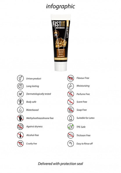 lubrificante intimo a base acqua Waterbased Lubricant 25 ml
