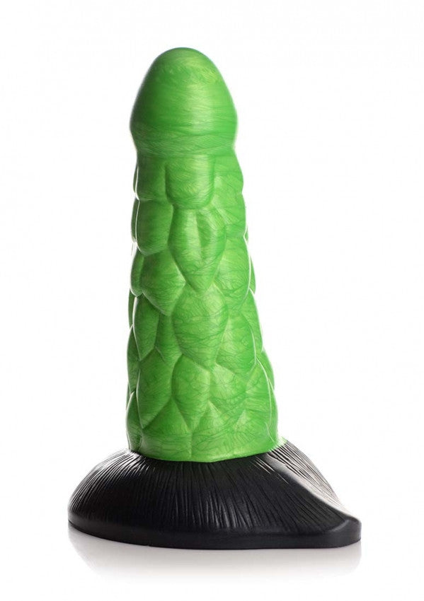 Dildo rettiliano Radioactive Reptile Thick Scaly Silicone Dildo