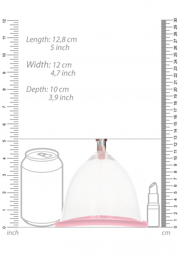 Pompa per seno Breast Pump Set Medium - Rose Gold
