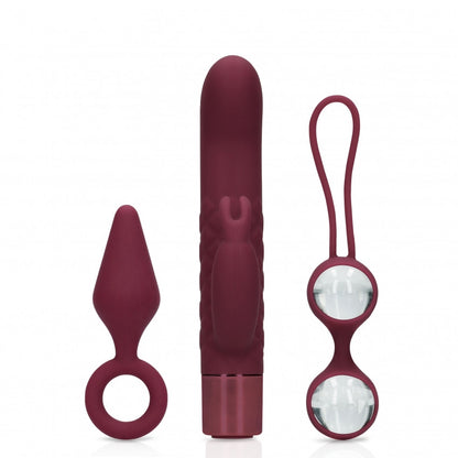 Kit sex toys per donna (S)explore Toy Kit for Her Dark Cherry