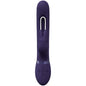 Vibratore rabbit Mika Triple Motor Vibrating Rabbit with Innovative G-Spot Flapping Stimulator Purple