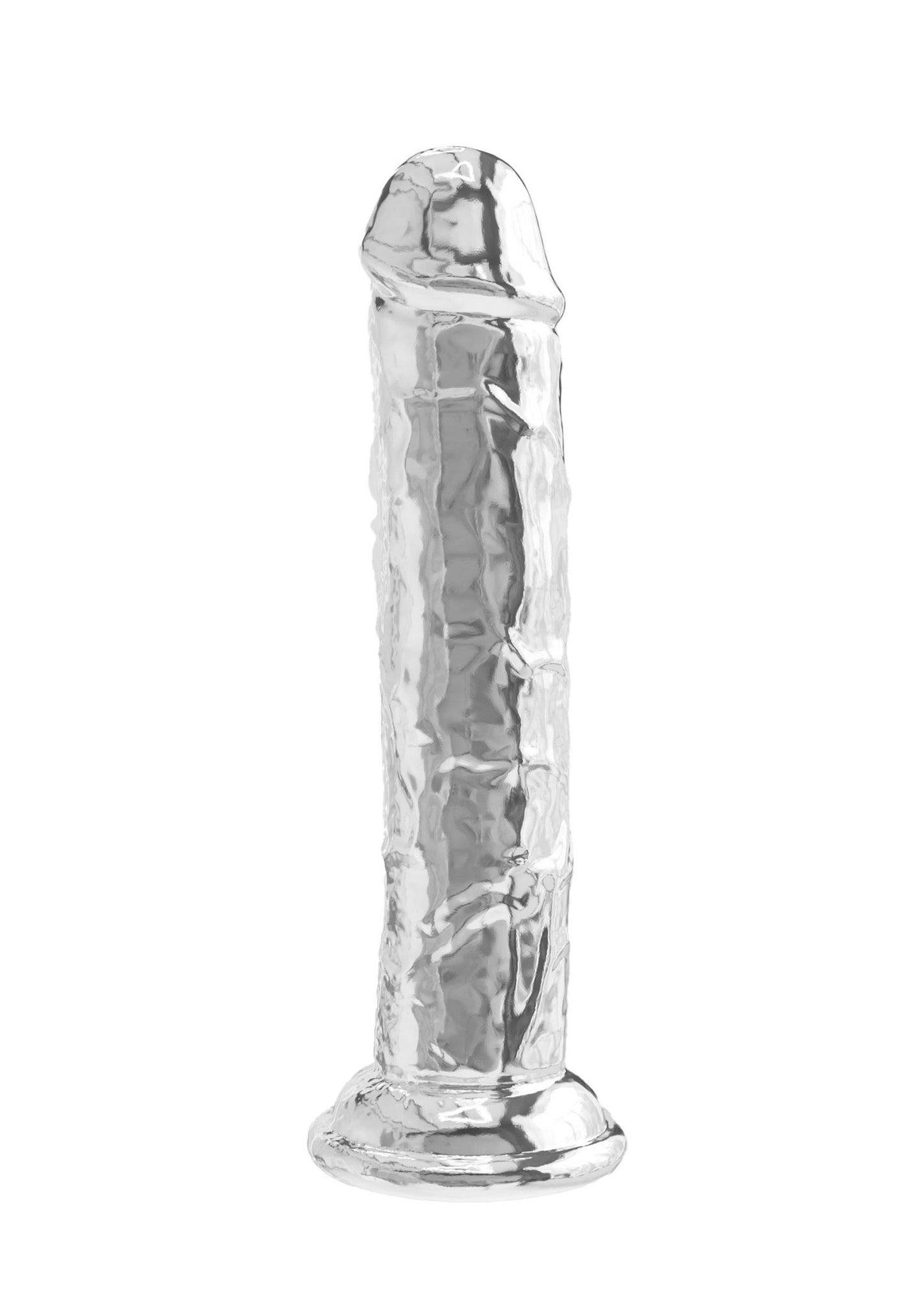Fallo realistico con ventosa Clear Dong 7.5 Inch