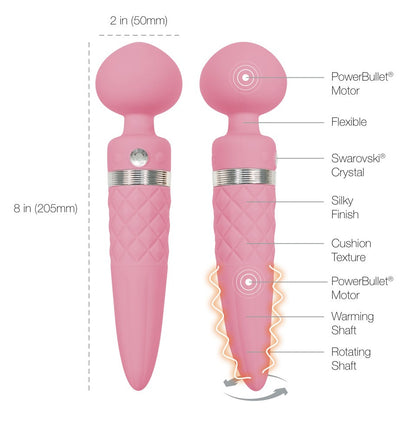 Vibratore wand Pillow Talk Sultry pink