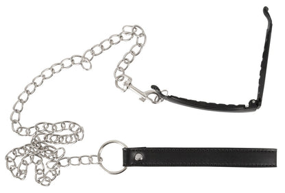 Morsetto vaginale con guinzaglio Pussy Clamp with a leash
