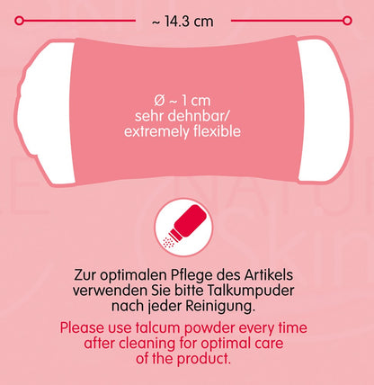 Masturbatore maschile Nature Skin Pussy & Ass Masturbator