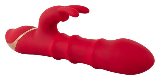 Vibratore vaginale Rabbit Vibrator with 3 Moving Rings