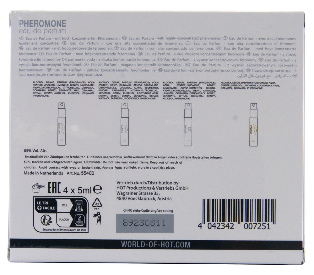 Profumo ai feromoni Tester-Box LMTD women