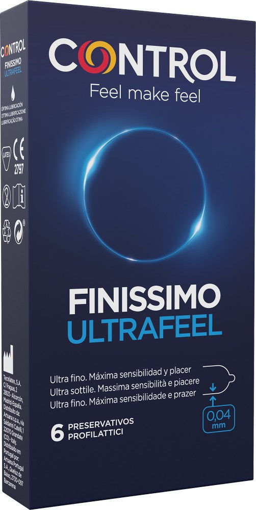 Preservativi control FINISSIMO EXTRA LARGE 6 PEZZI