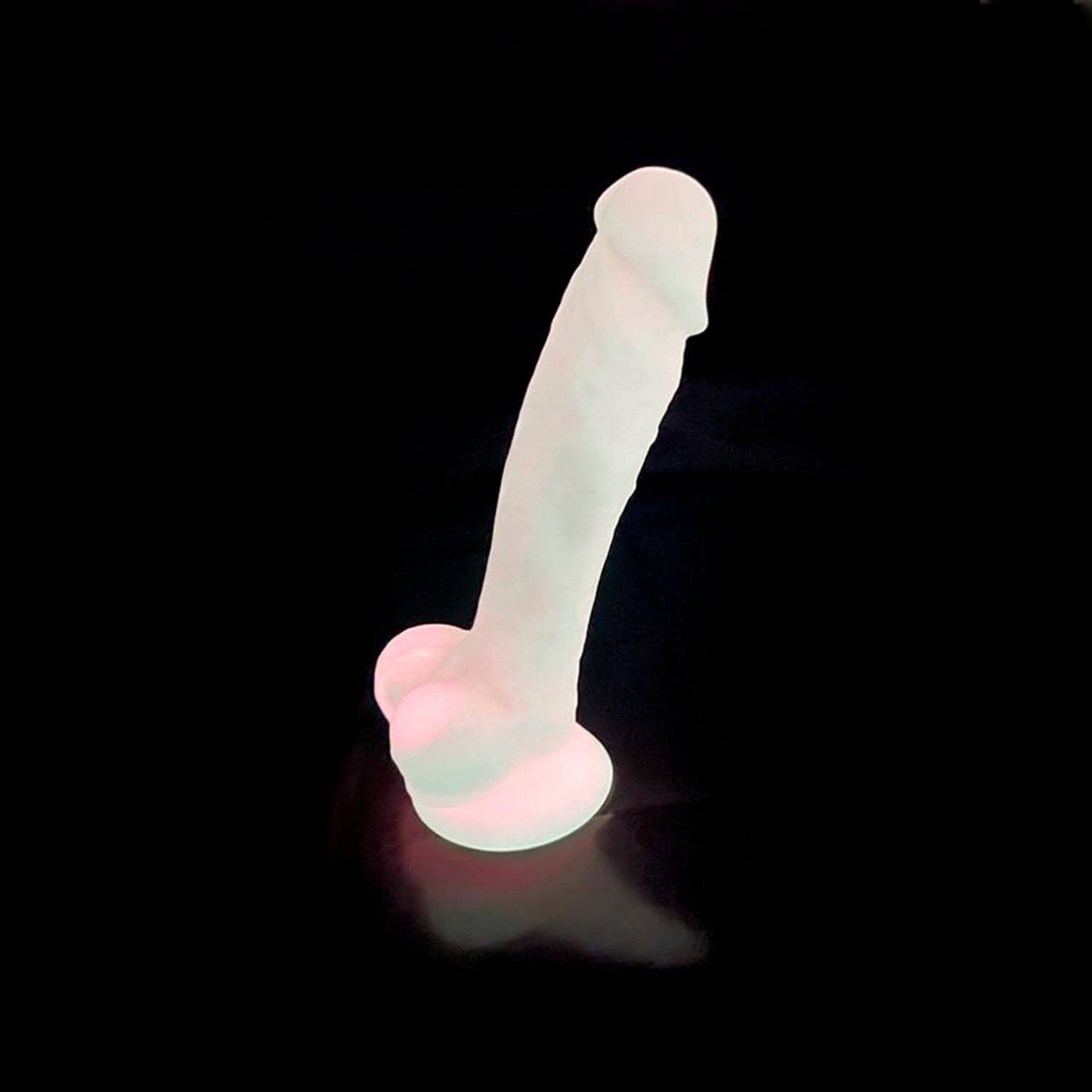 Fallo con ventosa Model 1 7 Pink Glow in the Dark