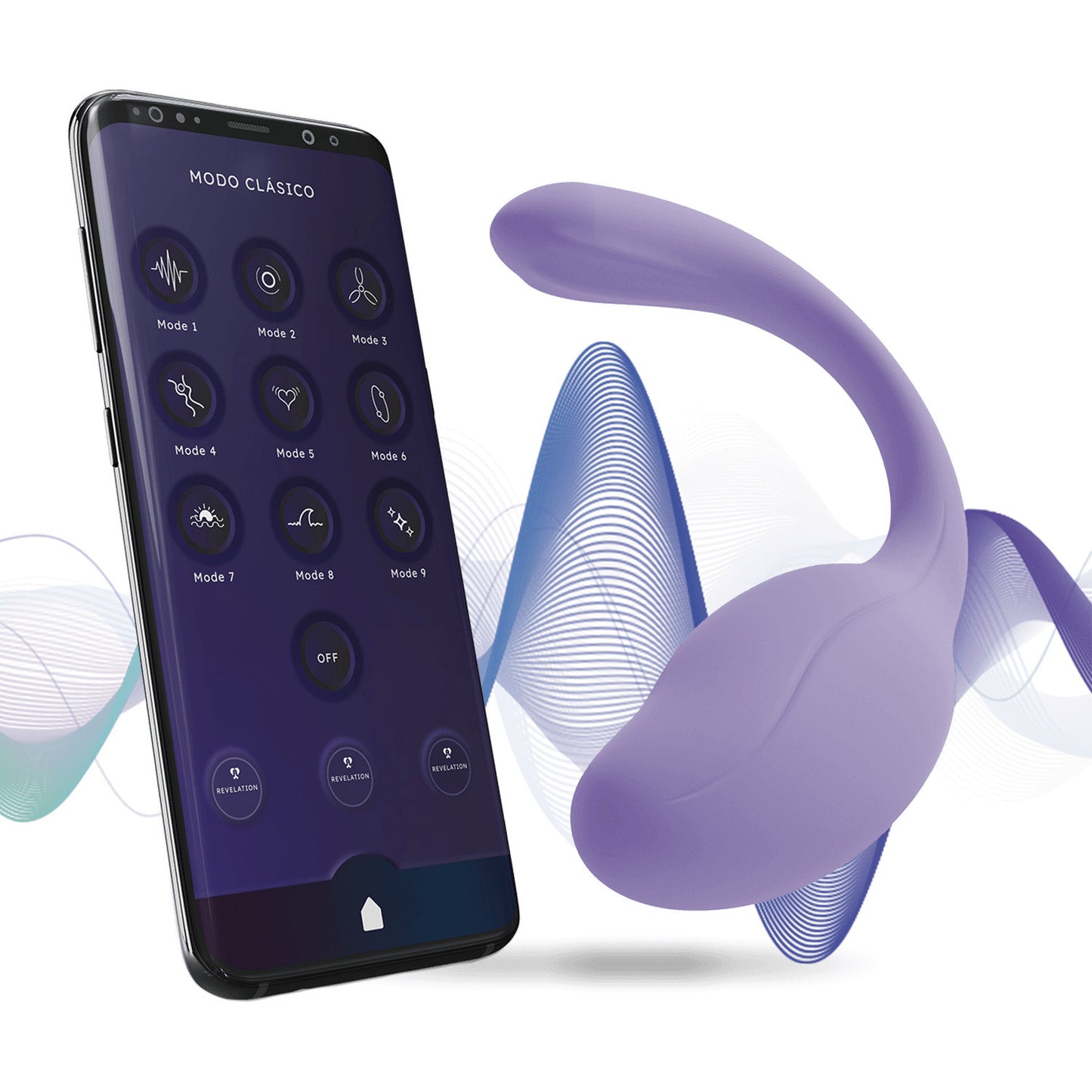 Ovetto vibrante stimolatore punto G e clitoride Smart Dream 3.0 + APP