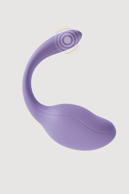 Ovetto vibrante stimolatore punto G e clitoride Smart Dream 3.0 + APP