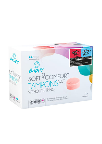 Tamponi vaginali Beppy Soft & Comfort Wet 2pcs pink
