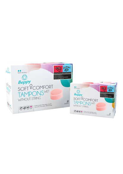 Tamponi vaginali Beppy Soft & Comfort Wet 2pcs pink