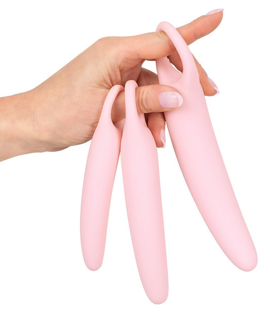 Vaginal trainers set 3 pz dildo in silicone