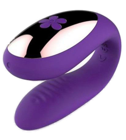 vibratore per la coppia godo X 2 silicone purple GODO DI +