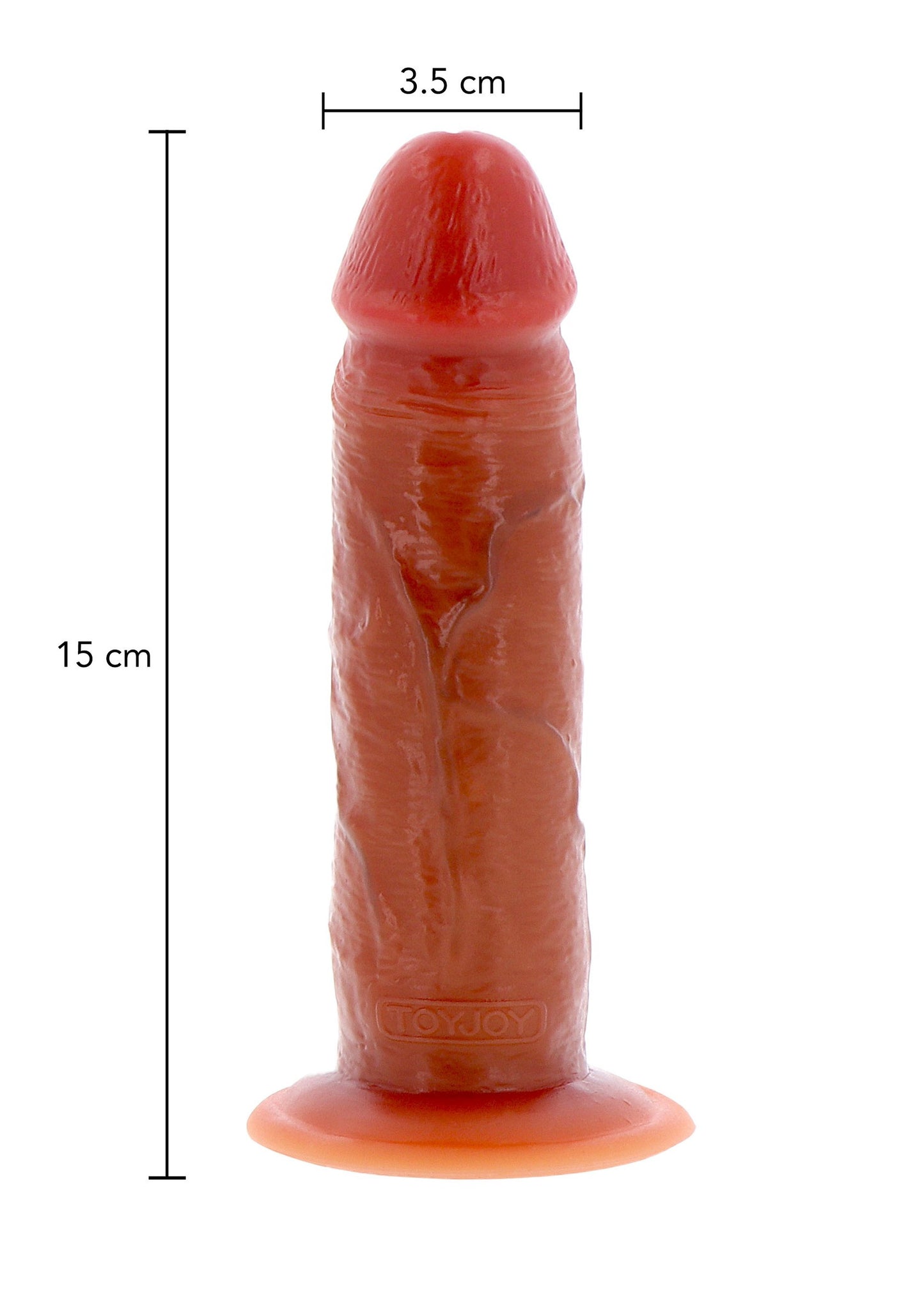 Fallo realistico Silicone Foreskin Dong 15 cm