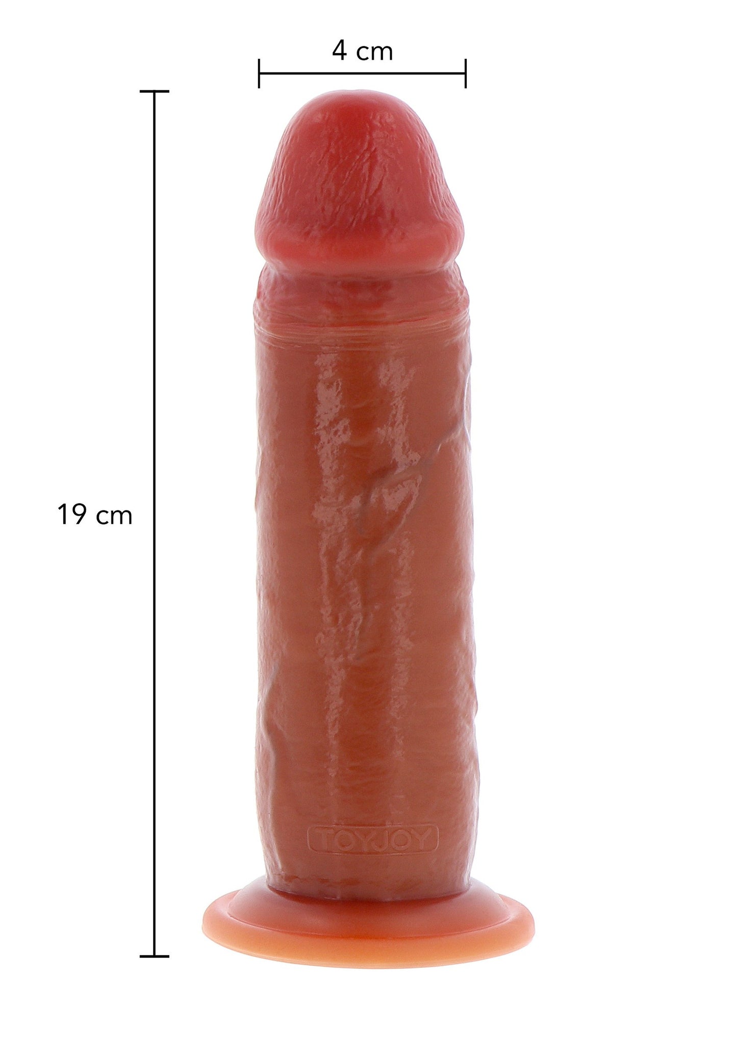 Fallo realistico Silicone Foreskin Dong 19 cm