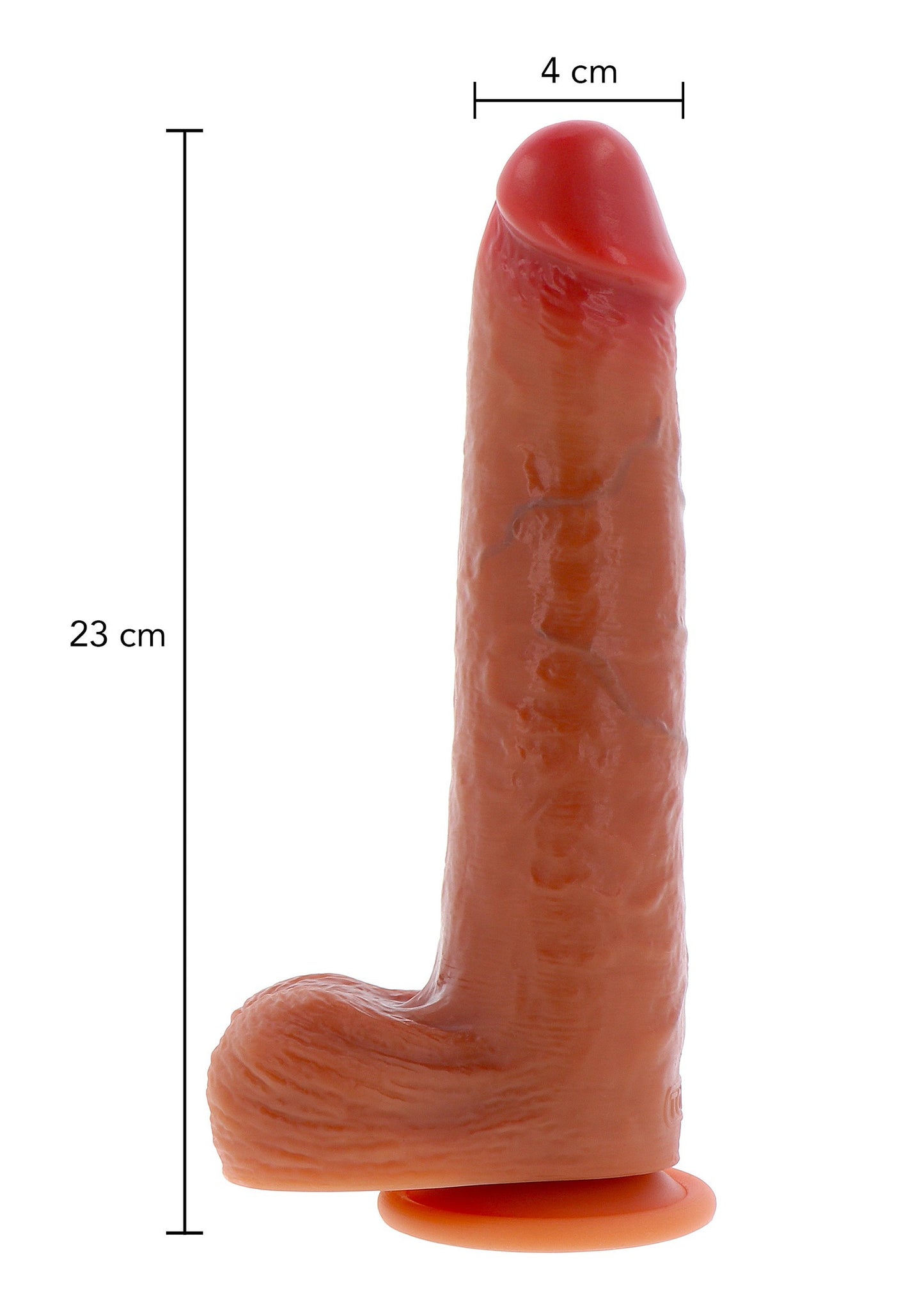 Fallo dildo realistico Silicone Foreskin Dildo 23 cm