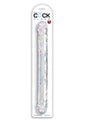 Dildo doppio trasparente King Cock Double Dildo 18 Inch