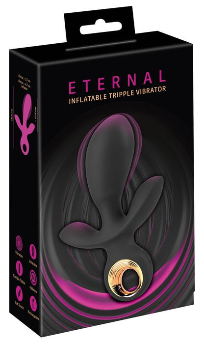 Triplo Vibratore Inflatable Triple Vibrator