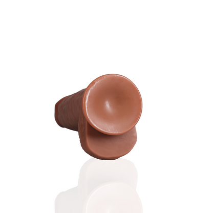 Dildo Caramel Extra Thick  with Balls 8 / 20,3 cm