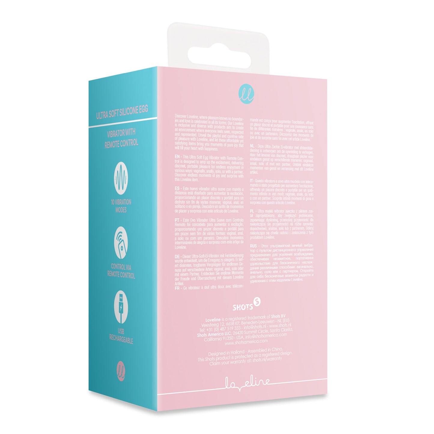 Ovetto in silicone con telecomando pink arabesque